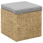 Conjunto de otomanas 2 piezas hierba marina gris de vidaXL, Otomanas - Ref: Foro24-246109, Precio: 96,20 €, Descuento: %
