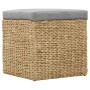 Conjunto de otomanas 2 piezas hierba marina gris de vidaXL, Otomanas - Ref: Foro24-246109, Precio: 96,20 €, Descuento: %