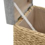 Conjunto de otomanas 2 piezas hierba marina gris de vidaXL, Otomanas - Ref: Foro24-246109, Precio: 96,20 €, Descuento: %