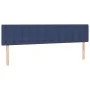 Box spring bed mattress and LED lights blue fabric 200x200 cm by , Beds and slatted bases - Ref: Foro24-3133507, Price: 583,7...