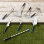 HI Set of 8 silver metal garden tools by HI, Garden tools - Ref: Foro24-423928, Price: 31,01 €, Discount: %