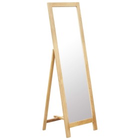 Espejo de pie 48x46,5x150 cm madera maciza de roble