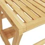 Towel rack with bamboo shelf 60x25x20 cm by , Towel racks - Ref: Foro24-373368, Price: 36,99 €, Discount: %