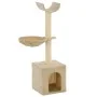 Katzenkratzbaum mit Sisalstange 105 cm beige von vidaXL, Katzenmöbel - Ref: Foro24-170625, Preis: 37,33 €, Rabatt: %