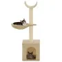 Katzenkratzbaum mit Sisalstange 105 cm beige von vidaXL, Katzenmöbel - Ref: Foro24-170625, Preis: 37,33 €, Rabatt: %