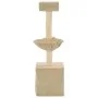Katzenkratzbaum mit Sisalstange 105 cm beige von vidaXL, Katzenmöbel - Ref: Foro24-170625, Preis: 37,33 €, Rabatt: %