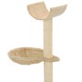 Katzenkratzbaum mit Sisalstange 105 cm beige von vidaXL, Katzenmöbel - Ref: Foro24-170625, Preis: 38,05 €, Rabatt: %