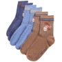 Kindersocken 5 Paar EU 30-34 von , Socken und Strumpfhosen für Kinder - Ref: Foro24-14742, Preis: 9,26 €, Rabatt: %