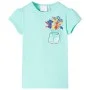 Hellmintgrünes Kinder-T-Shirt 128 von , Kinder-T-Shirts - Ref: Foro24-11032, Preis: 8,32 €, Rabatt: %