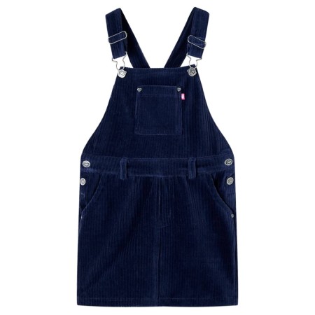 Vestido infantil pana azul marino 104 de , Vestidos de niños - Ref: Foro24-13905, Precio: 13,58 €, Descuento: %