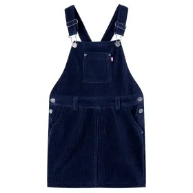 Marineblaues Cord-Kinderkleid 128 von , Kinderkleider - Ref: Foro24-13907, Preis: 13,44 €, Rabatt: %