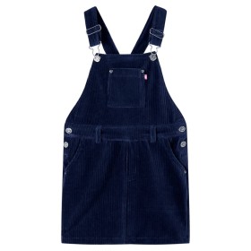 Vestido infantil pana azul marino 128 de , Vestidos de niños - Ref: Foro24-13907, Precio: 13,58 €, Descuento: %