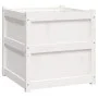 Outdoor planters 2 units solid white pine wood by , Pots and planters - Ref: Foro24-837427, Price: 145,33 €, Discount: %