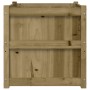 Jardineras de exterior 2 unidades madera impregnada de pino de , Maceteros y jardineras - Ref: Foro24-837433, Precio: 146,75 ...