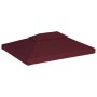 Gazebo awning 2 levels 310 g/m² 4x3 m burgundy by vidaXL, Covers for tents and gazebos - Ref: Foro24-44761, Price: 71,41 €, D...