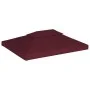 Gazebo awning 2 levels 310 g/m² 4x3 m burgundy by vidaXL, Covers for tents and gazebos - Ref: Foro24-44761, Price: 70,34 €, D...