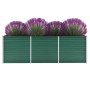 Arriate de jardín de acero galvanizado verde 240x80x77 cm by vidaXL, Pots and planters - Ref: Foro24-44841, Price: 98,63 €, D...