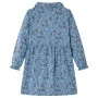 Petrolblaues Langarm-Kinderkleid 92 von , Kinderkleider - Ref: Foro24-14349, Preis: 11,29 €, Rabatt: %