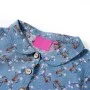 Petrolblaues Langarm-Kinderkleid 92 von , Kinderkleider - Ref: Foro24-14349, Preis: 11,29 €, Rabatt: %
