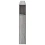 Cabecero LED madera ingeniería gris Sonoma 220x18,5x103,5 cm de , Cabeceros y pies de cama - Ref: Foro24-837377, Precio: 109,...