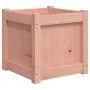 Pflanzgefäß aus massivem Douglasienholz, 40 x 40 x 40 cm von , Töpfe und Pflanzgefäße - Ref: Foro24-837410, Preis: 36,91 €, R...