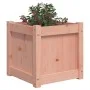 Jardinera madera maciza de abeto Douglas 40x40x40 cm de , Maceteros y jardineras - Ref: Foro24-837410, Precio: 37,01 €, Descu...
