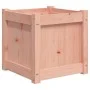 Pflanzgefäß aus massivem Douglasienholz, 40 x 40 x 40 cm von , Töpfe und Pflanzgefäße - Ref: Foro24-837410, Preis: 36,91 €, R...