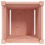 Pflanzgefäß aus massivem Douglasienholz, 40 x 40 x 40 cm von , Töpfe und Pflanzgefäße - Ref: Foro24-837410, Preis: 36,91 €, R...