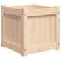 Solid pine wood planter 40x40x40 cm by , Pots and planters - Ref: Foro24-837404, Price: 38,78 €, Discount: %