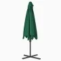 Garden umbrella with steel pole 300 cm green by vidaXL, Umbrellas - Ref: Foro24-44885, Price: 119,14 €, Discount: %