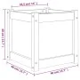 Solid pine wood planter 40x40x40 cm by , Pots and planters - Ref: Foro24-837404, Price: 38,78 €, Discount: %