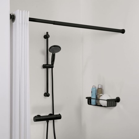 Sealskin Barra telescópica para cortina de ducha negro 80-130 cm de , Barras de ducha - Ref: Foro24-447488, Precio: 25,54 €, ...