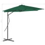 Sonnenschirm mit Stahlstange 300 cm grün von vidaXL, Sonnenschirme - Ref: Foro24-44885, Preis: 119,14 €, Rabatt: %