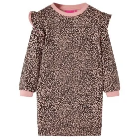 Mittelgroßes rosa Kinder-Sweatshirt-Kleid 116 von , Kinderkleider - Ref: Foro24-14431, Preis: 14,23 €, Rabatt: %