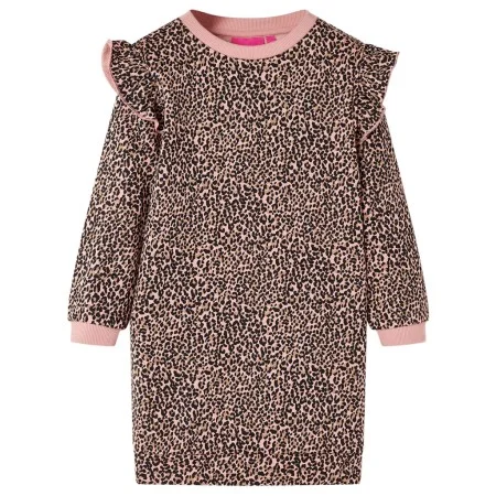 Mittelgroßes rosa Kinder-Sweatshirt-Kleid 116 von , Kinderkleider - Ref: Foro24-14431, Preis: 14,23 €, Rabatt: %