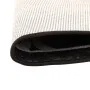 Alfombra lavable antideslizante negro y blanco Ø 120 cm de , Alfombras - Ref: Foro24-136608, Precio: 22,72 €, Descuento: %