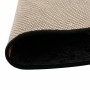 Black and gold non-slip washable rug Ø 120 cm by , Rugs - Ref: Foro24-136620, Price: 32,78 €, Discount: %