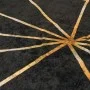 Rutschfester, waschbarer Teppich in Schwarz und Gold, 120 x 180 cm von , Teppiche - Ref: Foro24-136617, Preis: 36,78 €, Rabat...