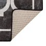 Schwarz-weißer, rutschfester, waschbarer Teppich, 80 x 150 cm von , Teppiche - Ref: Foro24-136603, Preis: 18,08 €, Rabatt: %