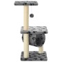Cat scratching post with sisal post 65 cm gray footprints by vidaXL, Cat furniture - Ref: Foro24-170547, Price: 43,08 €, Disc...