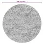 Alfombra lavable antideslizante gris Ø 200 cm de , Alfombras - Ref: Foro24-136634, Precio: 76,79 €, Descuento: %