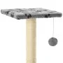 Cat scratching post with sisal post 65 cm gray footprints by vidaXL, Cat furniture - Ref: Foro24-170547, Price: 42,20 €, Disc...