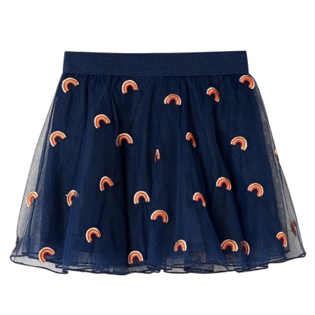 Kinderrock mit marineblauem Tüll 128 von , Kinderhosen - Ref: Foro24-14302, Preis: 11,40 €, Rabatt: %