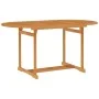 Juego de comedor de jardín 7 piezas madera maciza de teca de , Conjuntos de jardín - Ref: Foro24-3154916, Precio: 1,00 €, Des...