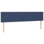 Box spring bed with blue fabric mattress 200x200 cm by , Beds and slatted bases - Ref: Foro24-3130463, Price: 575,13 €, Disco...