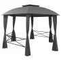 Carpa de jardín con cortinas hexagonal 360x265 cm de vidaXL, Carpas y cenadores - Ref: Foro24-44766, Precio: 381,28 €, Descue...