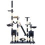 Cat scratcher with sisal post 230-250 cm blue by vidaXL, Cat furniture - Ref: Foro24-170621, Price: 175,29 €, Discount: %