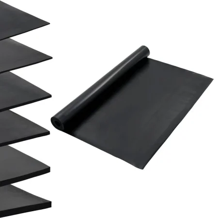 Glatte, rutschfeste Gummimatte 1,2x5 m 2 mm von , Böden und Teppiche - Ref: Foro24-143958, Preis: 65,50 €, Rabatt: %