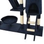 Cat scratcher with sisal post 230-250 cm blue by vidaXL, Cat furniture - Ref: Foro24-170621, Price: 175,29 €, Discount: %