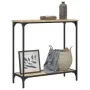Engineered wood Sonoma oak console table 75x30.5x75 cm by , Side tables - Ref: Foro24-837708, Price: 39,41 €, Discount: %